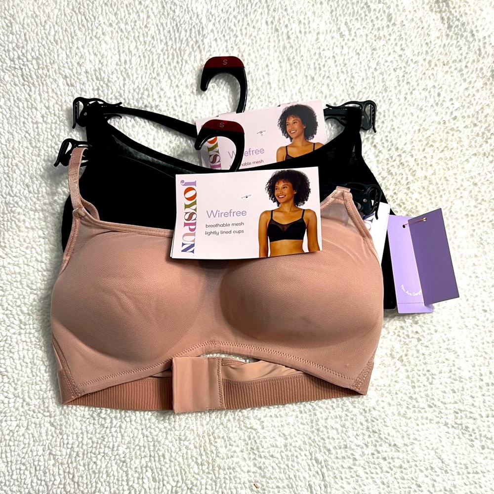Wirefree Lightly Lined Bra - Nude (2-Pack)